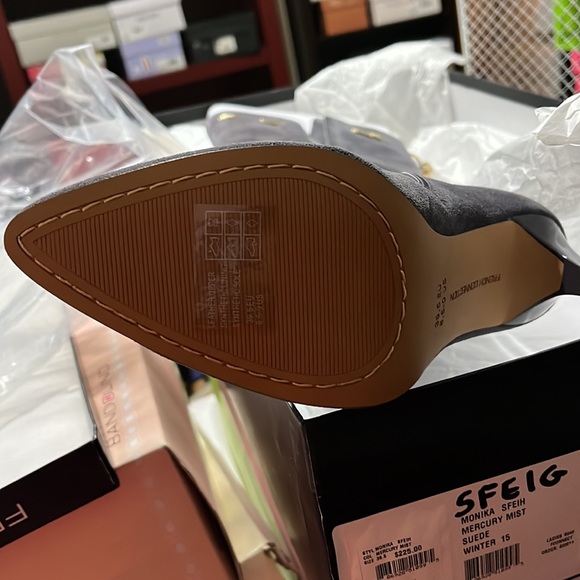 French Connection gray suede boots - Picture 2 of 5